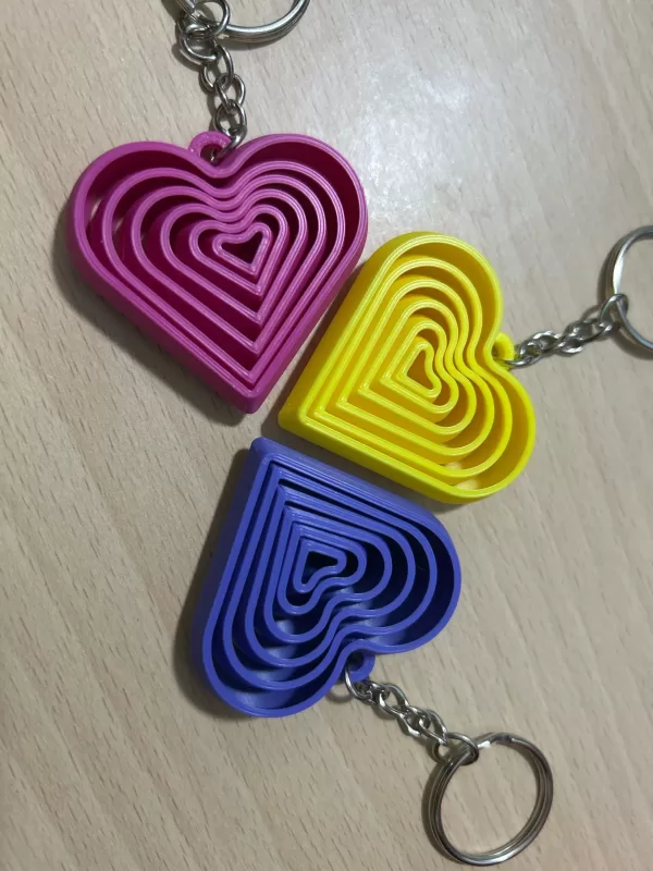 Llaveros Corazón- Set x 6 unidades desde $20.000